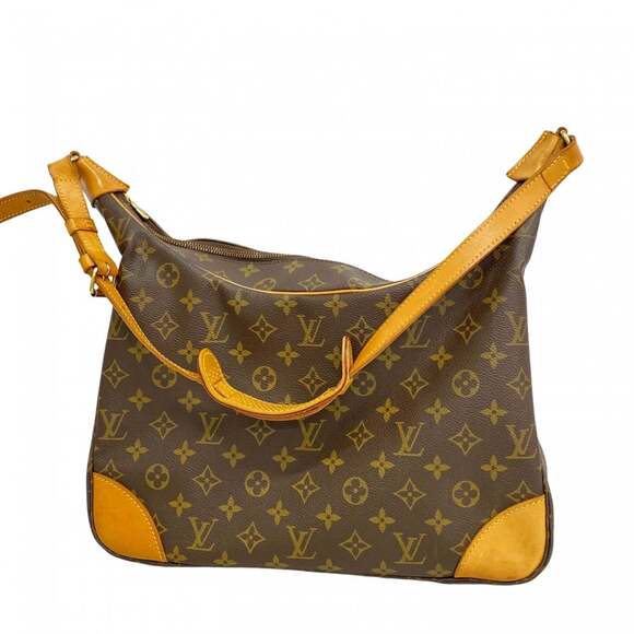 LOUIS VUITTON Handbags - Louis Vuitton Monogram Boulogne 35 Shoulder Bag M51260 Brown Women's